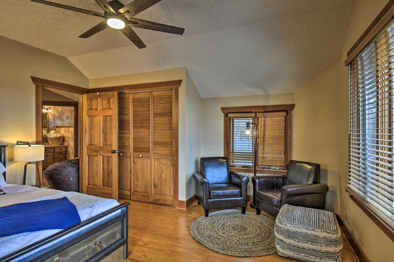 Hilltop Hot Springs Log Cabin With Hot Tub And Grill! Exterior photo